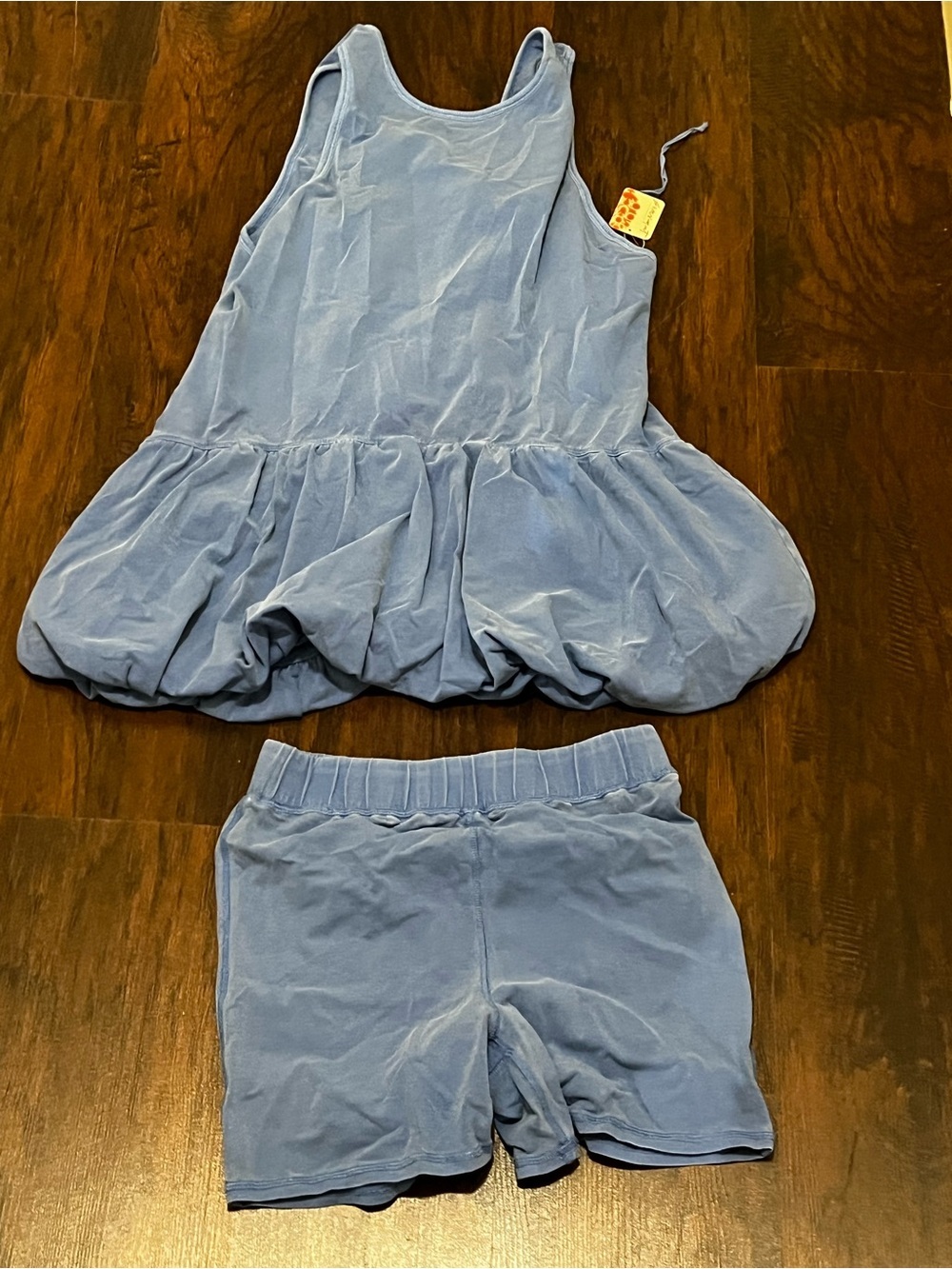 FREE PEOPLE MOVEMENT HOT SHOT BUBBLE SET in Blue women’s Large - Picture 11 of 13